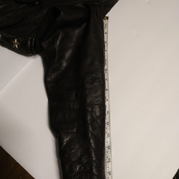 Vintage 60s Schott Bros Steerhide Handcut Perfecto Motorcycle Jacket 36 no belt - Picture 9 of 16